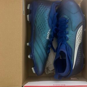 Puma one 3 FG soccer cleat blue